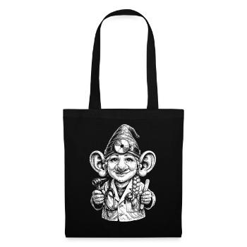  Goblin-Arzt  - Stoffbeutel - Schwarz - Vorne