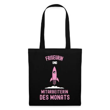 Meilleur coiffeur, Employé du mois, Coiffeur - Sac en tissu - noir - Devant