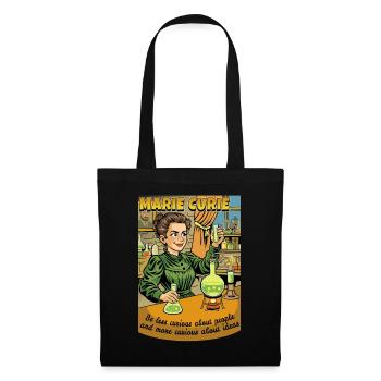 Marie Curie Curious - Tote Bag - black - Front