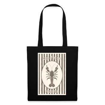 Sweat rétro Fuckster Lhomer - Sac en tissu - noir - Devant
