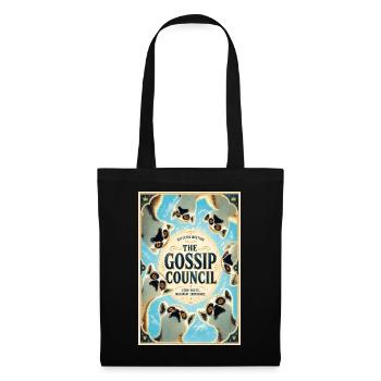 Der Gossip Council: Vintage Dog Circle - Stoffbeutel - Schwarz - Vorne