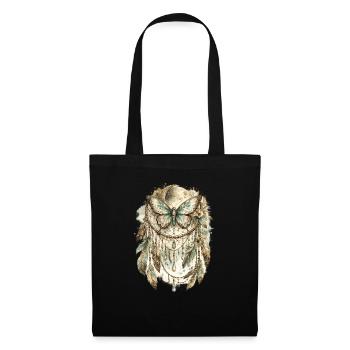 Attrape-rêves Papillon Rêve de Rêve - Sac en tissu - noir - Devant