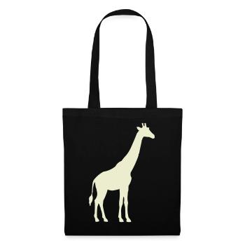 giraffe_silhouette- - Tote Bag - black - Front
