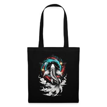 Celestial Koi ⭐ - Tote Bag - black - Front