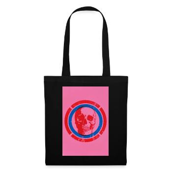 Pink Skull - Stoffbeutel - Schwarz - Vorne