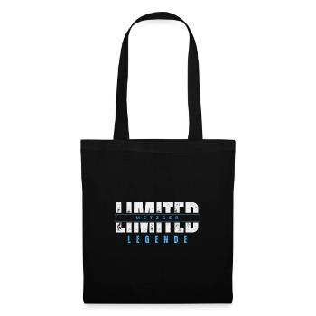 Limited Metzger Legende. - Stoffbeutel - Schwarz - Vorne