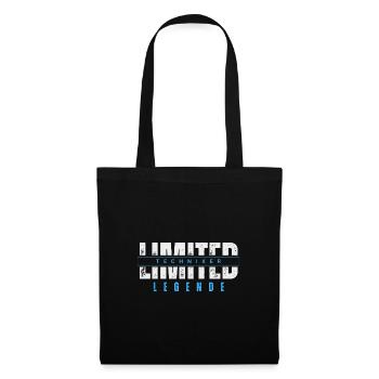 Légende limitée des techniciens. - Sac en tissu - noir - Devant