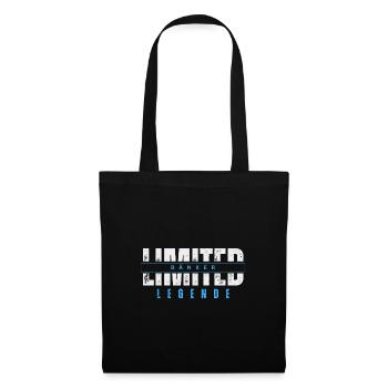 Limited Bänker Legende. - Stoffbeutel - Schwarz - Vorne