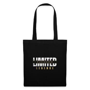 Limited Fleischer Legende. - Stoffbeutel - Schwarz - Vorne