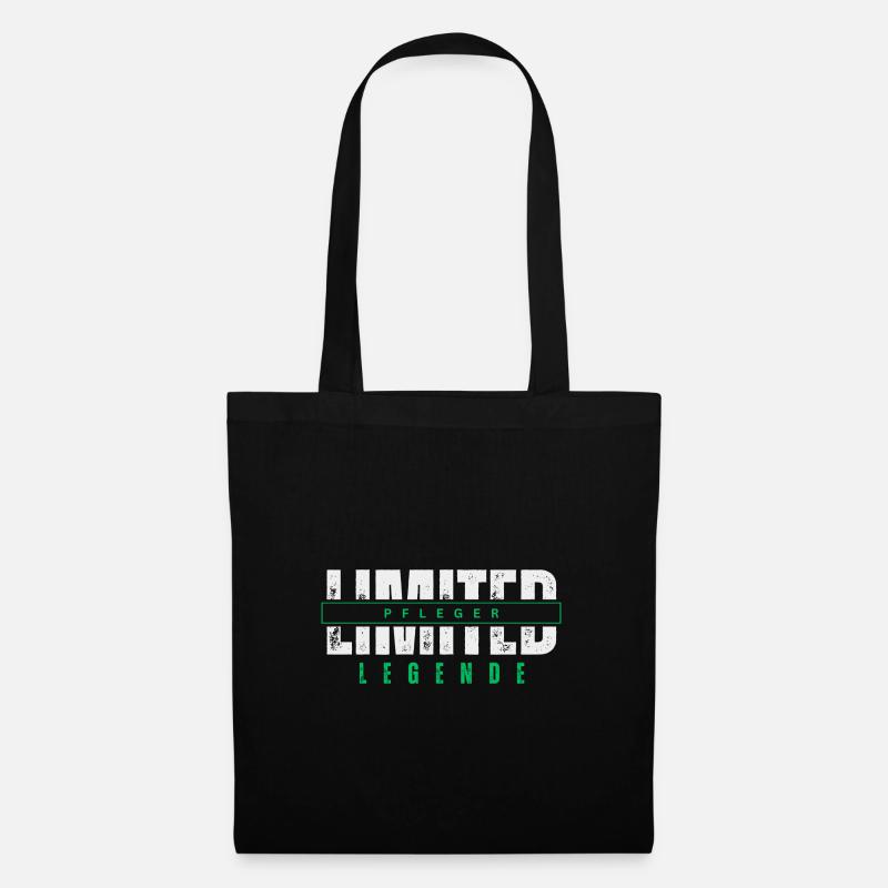 Limited Pfleger Legende. - Stoffbeutel - Schwarz