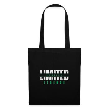 Limited Händler Legende. - Stoffbeutel - Schwarz - Vorne