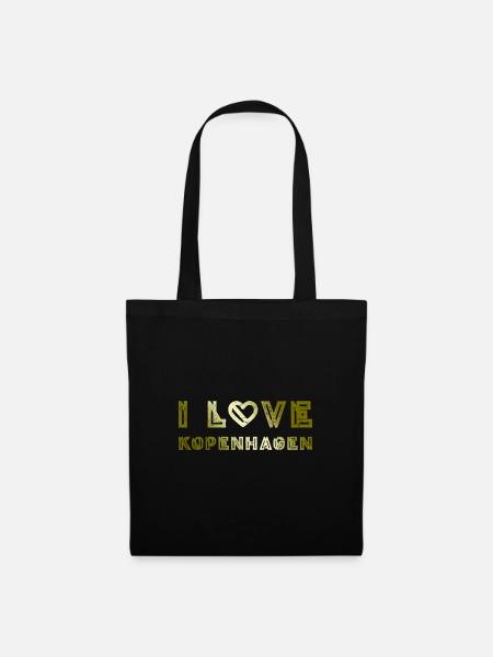 I Love Copenhagen - Tote Bag - black