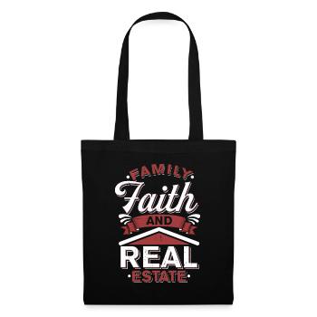 Real Estate Agent House Sale Real Estate Broker - Tote Bag - black - Front