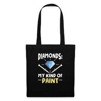 Diamond Painting Hobbyist Artist Diamond Painter - Tote Bag - black - Front