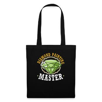 Diamond Painting, Diamond Painter, Artist, Hobbyist - Tote Bag - black - Front