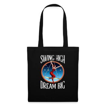 Trapeze Artist Circus Artist Acrobatics - Tote Bag - black - Front