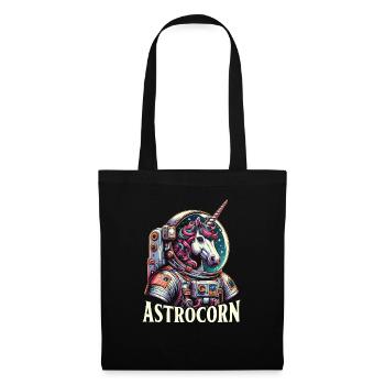Astrocorn Astronaut Unicorn Mythical Creature - Tote Bag - black - Front
