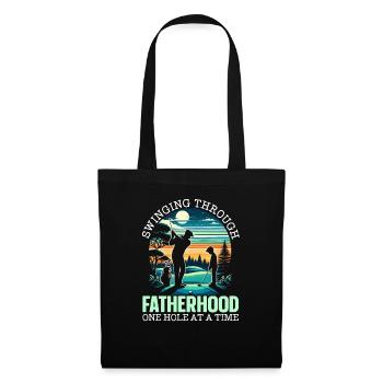 Father's Day Golfers Golfers Paternity - Tote Bag - black - Front