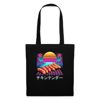 Chicken Fast Food Lover Hähnchen - Tote Bag - black - Front