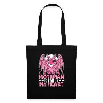 Mothman Lover Mythical Creature Cryptozoology - Tote Bag - black - Front