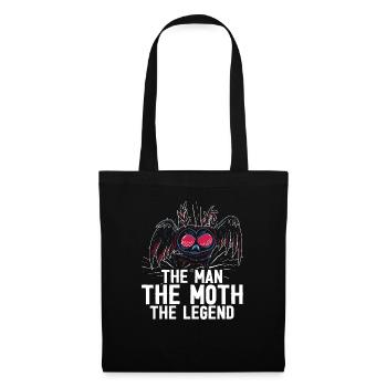 Mothman Lover Mythical Creature Cryptozoology - Tote Bag - black - Front