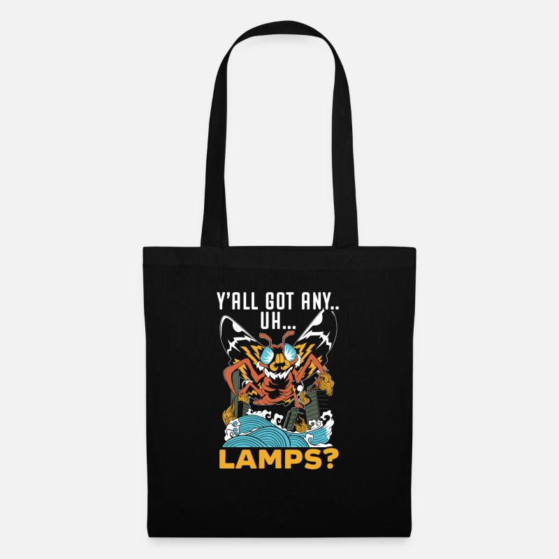 Mothman Lover Mythical Creature Cryptozoology - Stoffbeutel - Schwarz