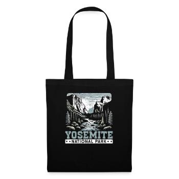 Yosemite National Park Outdoor Tours USA America - Tote Bag - black - Front