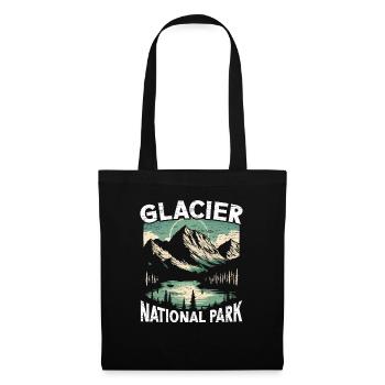Parc national des Glaciers Outdoor Tours États-Unis Amérique - Sac en tissu - noir - Devant