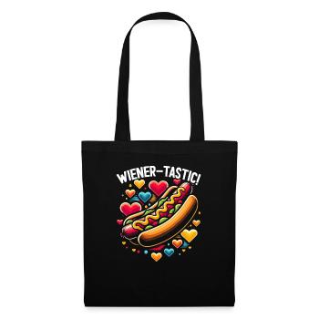 Hot Dog Lover Fast Food Gourmet Sausages - Tote Bag - black - Front