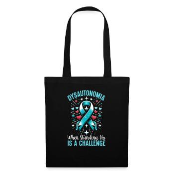 Dysautonomia Awareness Chronic Illness - Tote Bag - black - Front