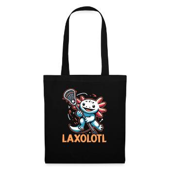 Lacrosse Player Lax Trainer Sport - Tote Bag - black - Front
