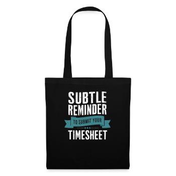 Human Resources Manager Job Human Resources Employee Hr - Tote Bag - black - Front