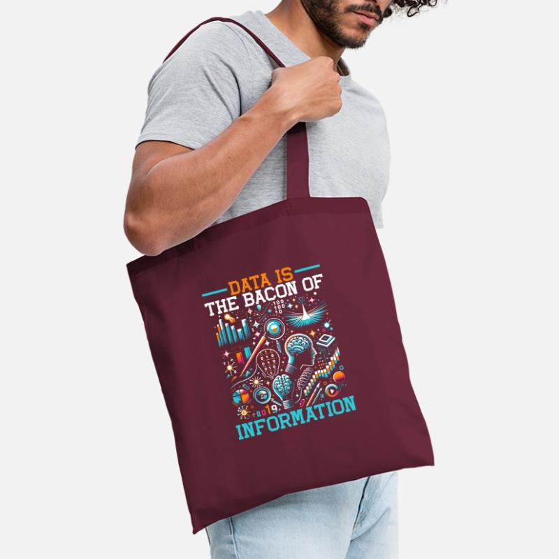 Data Science, Data Analysis, Machine Learning, Data Tote Bag