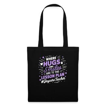 Kindergarten Teacher Childminder, Childhood Educator - Tote Bag - black - Front