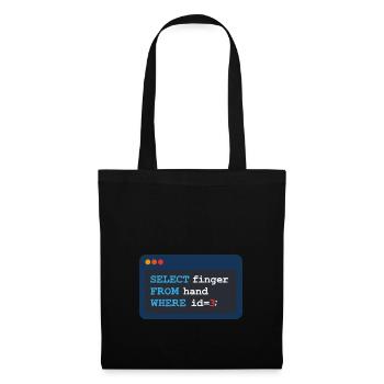 Select Finger funcion - Tote Bag - black - Front