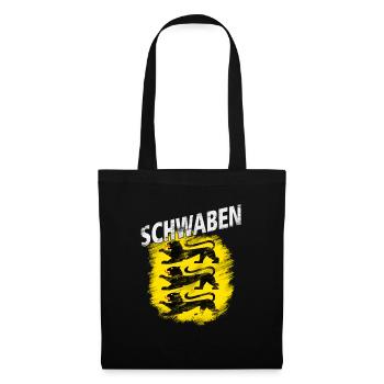 Schwaben - Stoffbeutel - Schwarz - Vorne