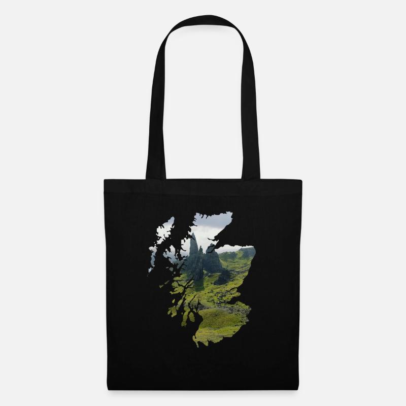 Écosse, île de Skye - Sac en tissu - noir