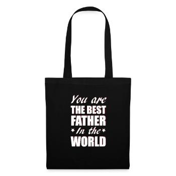 You are the best father in the world - Tote Bag - black - Front