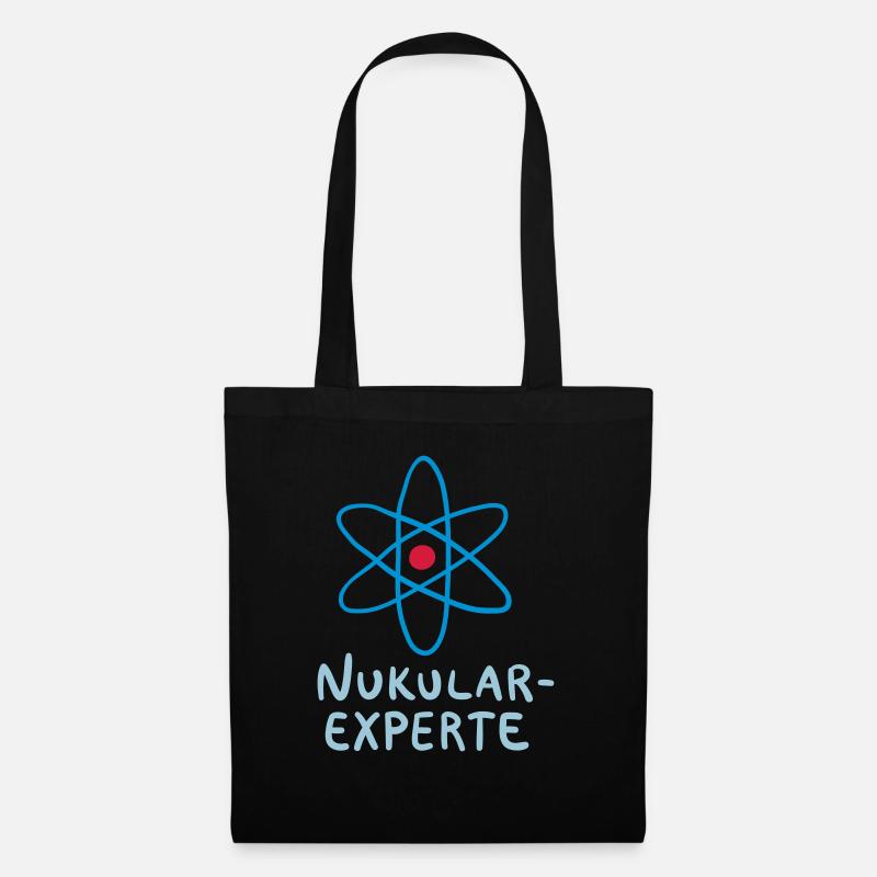 Nukular Experte - Stoffbeutel - Schwarz