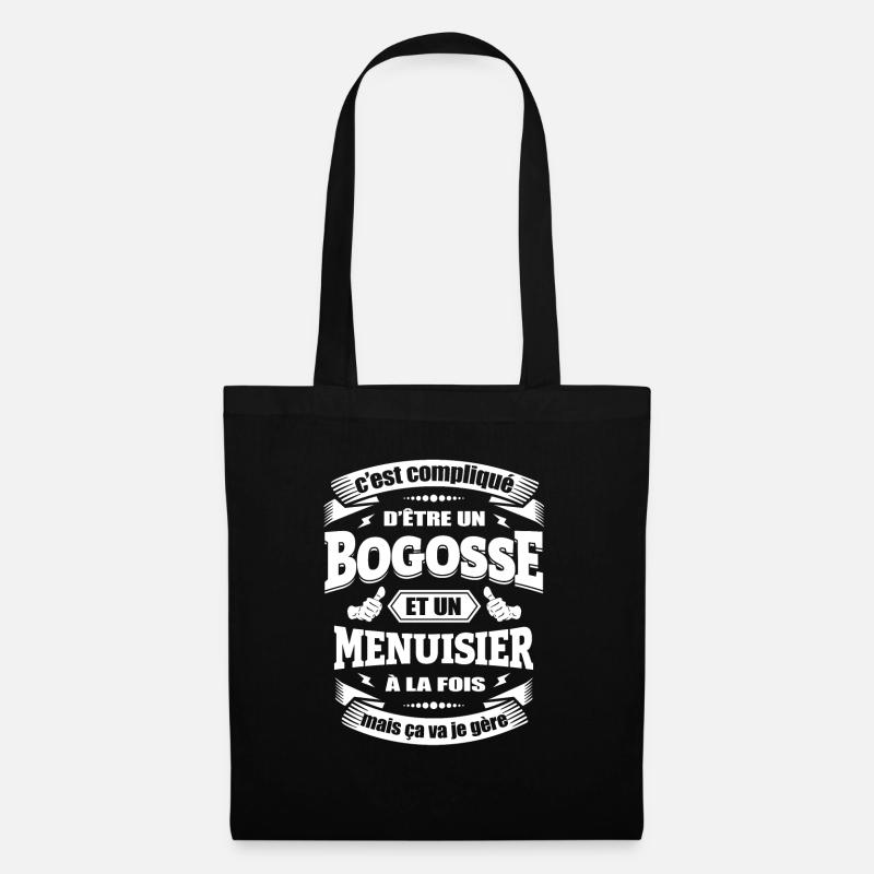 BOGOSSE ET MENUISIER - Sac en tissu - noir