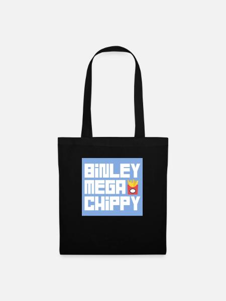 BINLEY mega chippy - Stoffbeutel - Schwarz