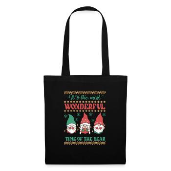 Merry Christmas, Christmas, Ugly Sweater, xmas - Tote Bag - black - Front