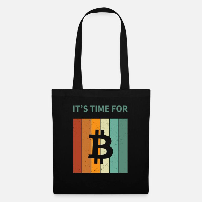 Bitcoin - Tote Bag - black