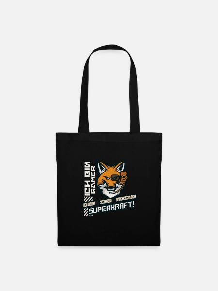 ICH BIN GAMER - Stoffbeutel - Schwarz