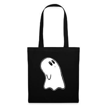 Halloween cute Ghost - Tote Bag - black - Front