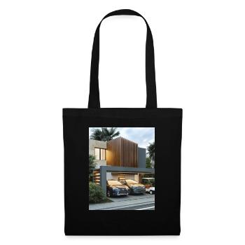 House - Tote Bag - black - Front