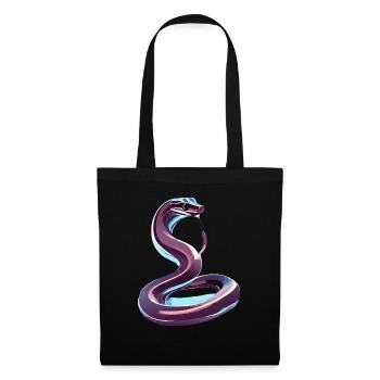 Chrome Snake - Tote Bag - black - Front