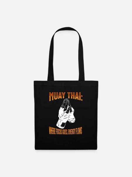 Muay Thai Boxing Muay Thai - Stoffbeutel - Schwarz