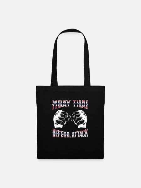 Muay Thai Boxing Muay Thai - Stoffbeutel - Schwarz