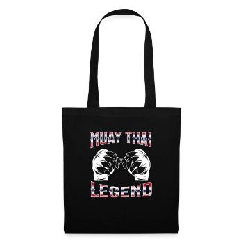 Muay Thai Boxe Muay Thai - Sac en tissu - noir - Devant